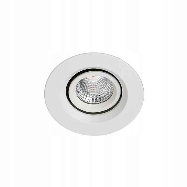 Lampa Kulaté Stropní Svítidlo Zápustné svítidlo Torres Bílá Led IP44 13W do obývacího pokoje Italux