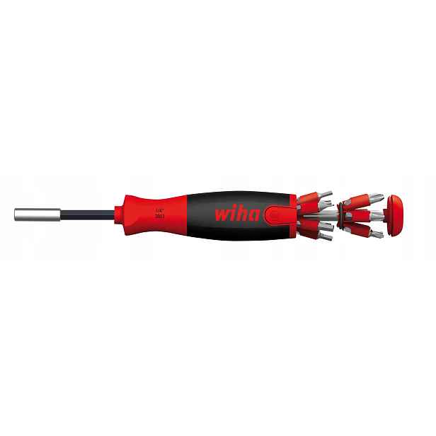Magnetický šroubovák Wiha LiftUp 25 smíšený s 12 bity 1/4"