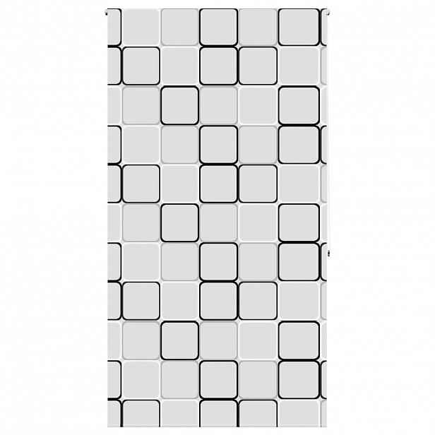 vidaXL Sprchová roleta 130x240 cm Šířka látky 126 cm