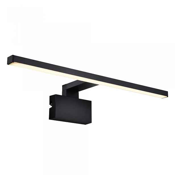 Led koupelnové nástěnné svítidlo Nad Zrcadlo Černé svítidlo IP44 8.9W Marlee Nordlux