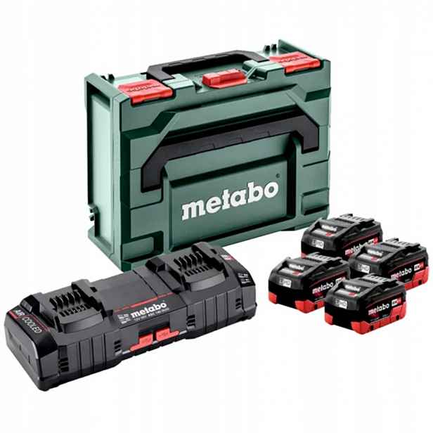 Napájecí sada Metabo 685135000 4x8AhASC 145 Duo kufr metaBOX 145