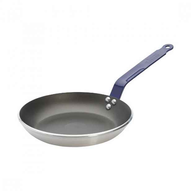 Pánev s nepřilnavým povrchem, 24 cm, "CHOC HACCP", modrá - de Buyer