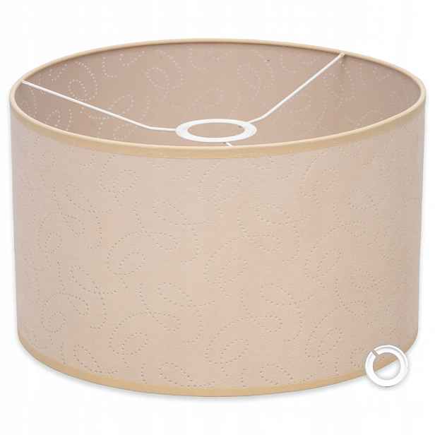 Stínidlo Boho Abažur Béžová Aura e14 e27 35 cm 25 cm závěsná stojací lampa