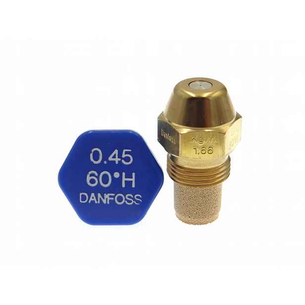 Tryska Danfoss pro olejové hořáky 0,45 USgal/h 60°H 1,66 Kg/h