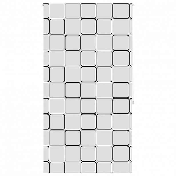 vidaXL Sprchová roleta 140x240 cm Šířka látky 136 cm