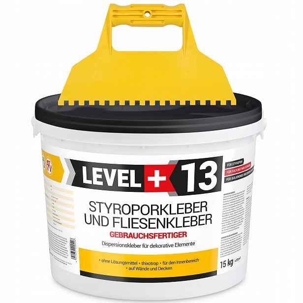 Lepidlo na dlaždice Dekor polystyrenu 15 kg Špachtle 5