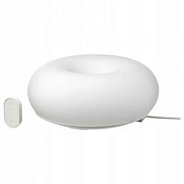 Ikea Varmblixt Led stolní/nástěnná lampa, stmívatelná, smart, různé barvy
