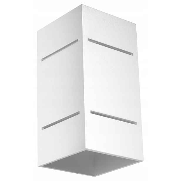 Nástěnná lampa Blocco Bílá Sollux