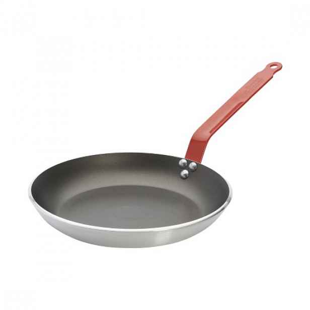 Pánev s nepřilnavým povrchem, 28 cm, "CHOC HACCP", červená - de Buyer