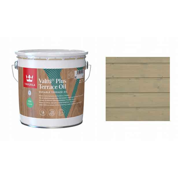 Tikkurila Valtti Plus Terrace Oil 2,7L 225A Stook Ground Olej Na Terasy