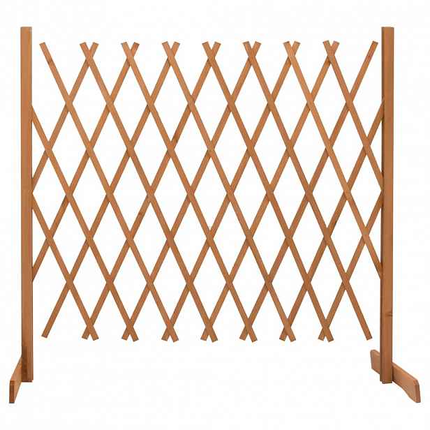 vidaXL Zahradní trelážový plot oranžový 180 x 100 cm masivní jedle