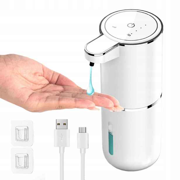 Bezdotykový Automatický Dávkovač Mýdla Usb Dispenser 380ML