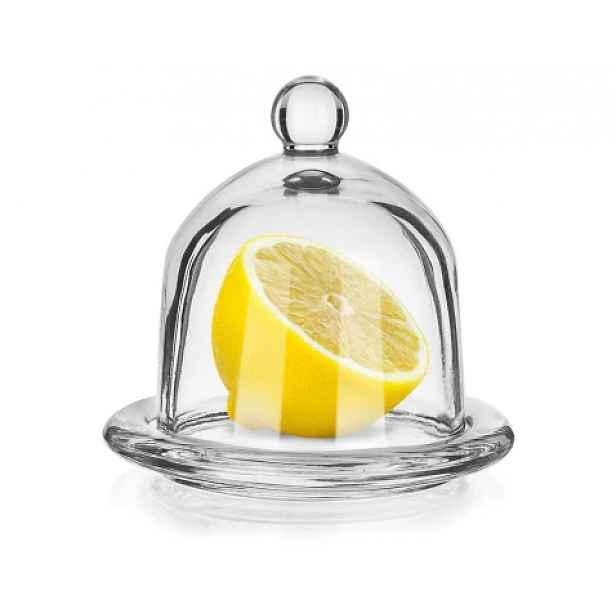 Dóza na citron 12,5 cm, sklo