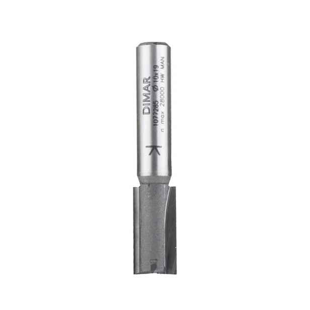 Dimar Fréza Hm Z2+1 přímá/vrtací D10 I19 S8 mm