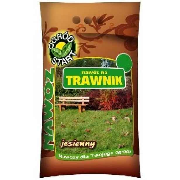 Hnojivo na trávy podzimní Ogród Start trávník 25 kg tráva podzim posiluje XXL