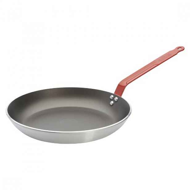 Pánev s nepřilnavým povrchem, 32 cm, "CHOC HACCP", červená - de Buyer