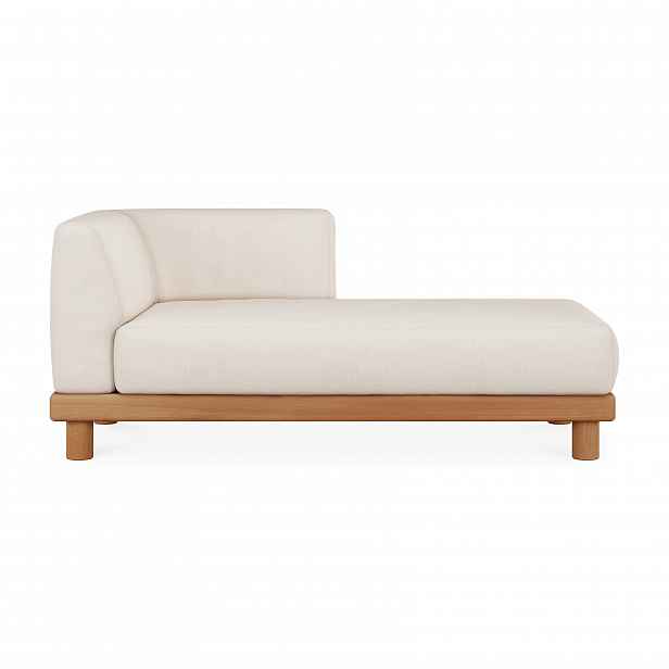 Modulární pohovka Monocle do exteriéru – daybed L arm - Ethnicraft