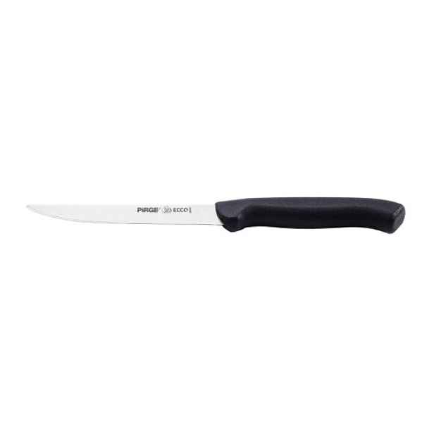 Nůž na ovoce a zeleninu, 12 cm, "Ecco", černý - Pirge