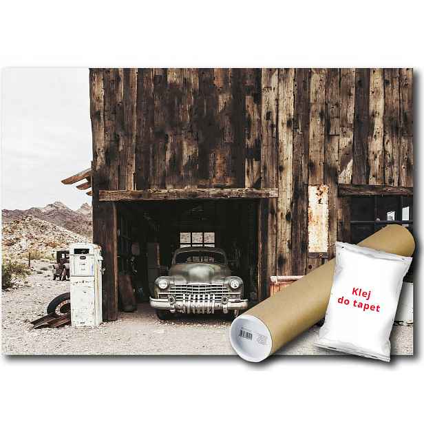 Vinylová fototapeta auto oldtimer garáž 152x104