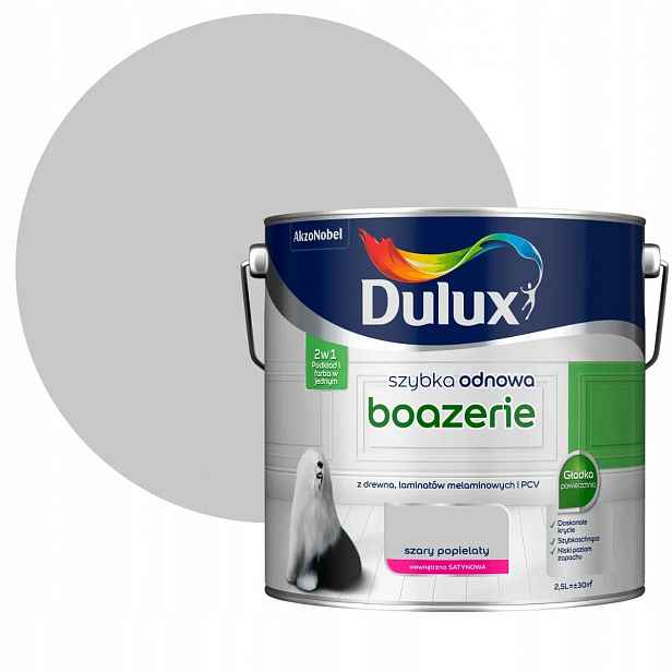 Dulux Rychlá Obnova Boazerie Šedý popel 2,5L
