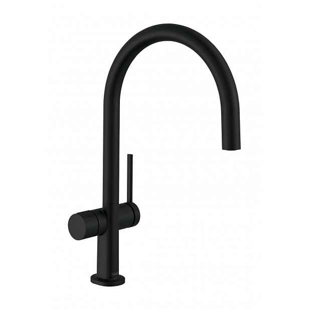 Hansgrohe Talis M54 - Dřezová baterie Talis 220, s uzavíracím ventilem pro spotřebič, matná černá 72805670