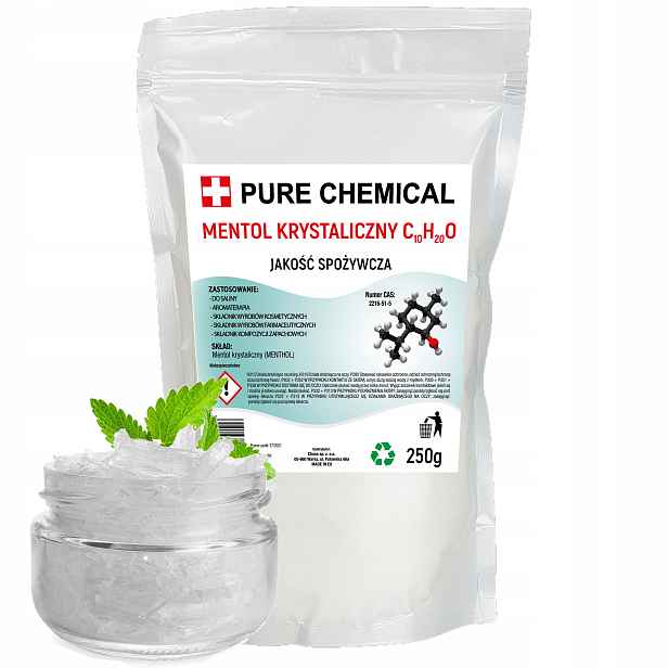 Křišťály Krystalický Mentol 250g Aromaterapie Sauna Inchalace