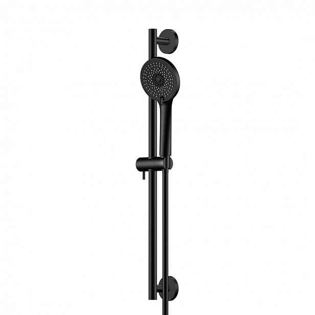 Steinberg 340 - Set sprchové hlavice, tyče a hadice, 3 proudy, matná černá 340 1601 S