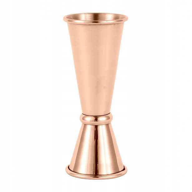 Odměrka barmanská japonská 25-50 ml měděná Bar Professional