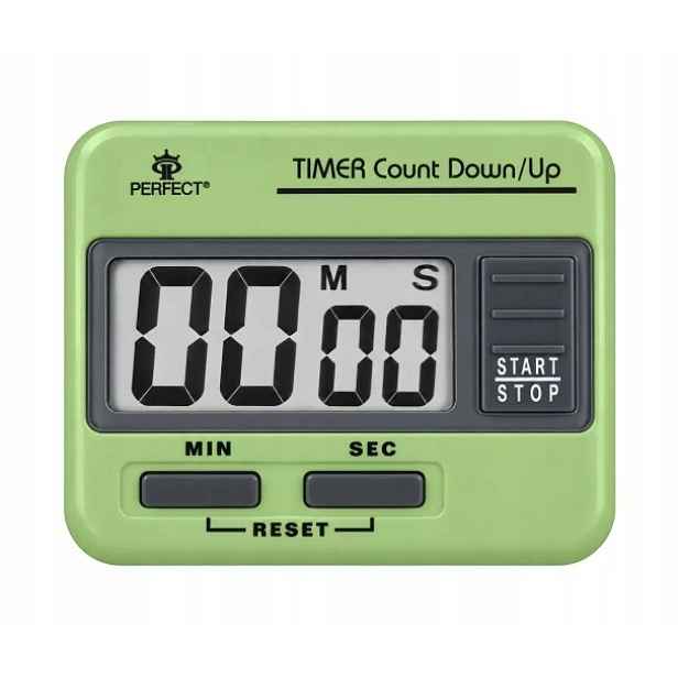 LCD minutka Perfect TM-86A Zelená