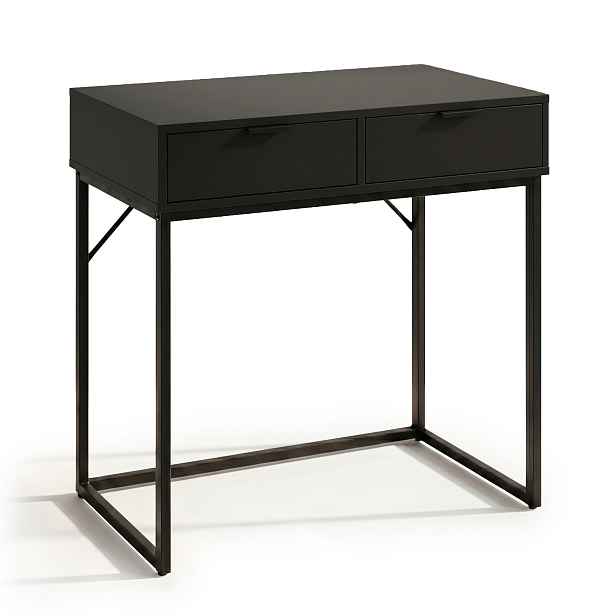 Ak furniture Konzolový stolek Elano 80 cm černý