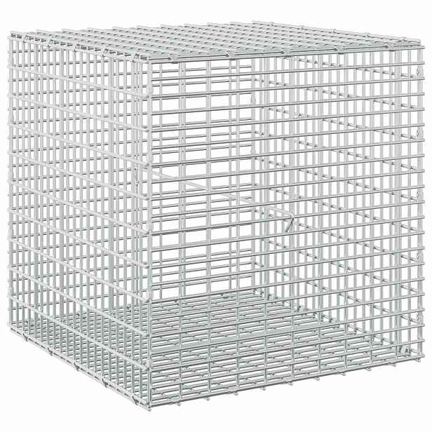 vidaXL Gabion s drátem 3,5 mm a sítem 5x2,5 cm 50x50x50 cm