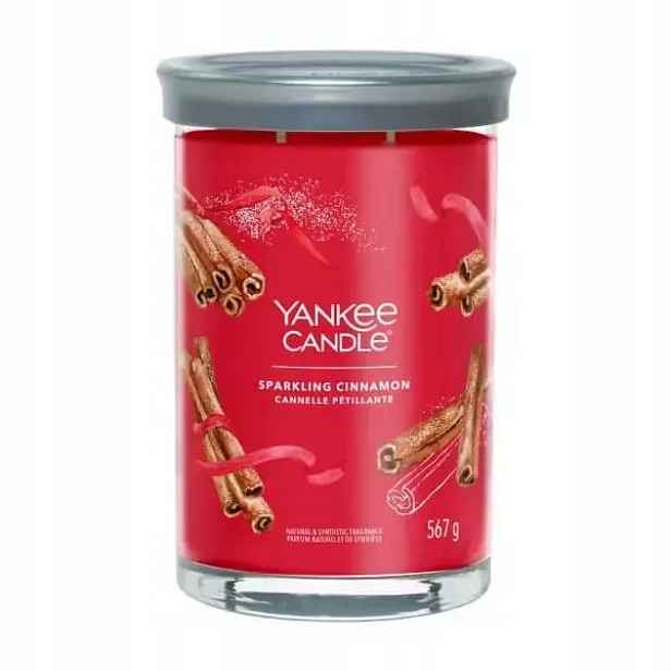 Yankee Candle Signature Tumbler se dvěma knoty Sparkling cinnamon