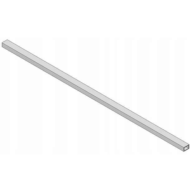 Blum Z95Q1040A Space Step příčný profil, hliník, délka 1040 mm