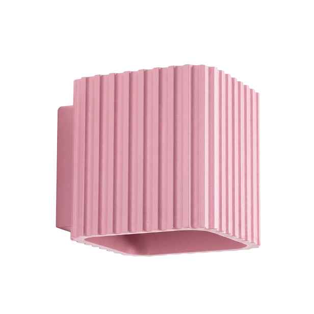 Nástěnné svítidlo Riff růžové G9 SL.3098 Sollux Dětské nástěnné svítidlo Pink