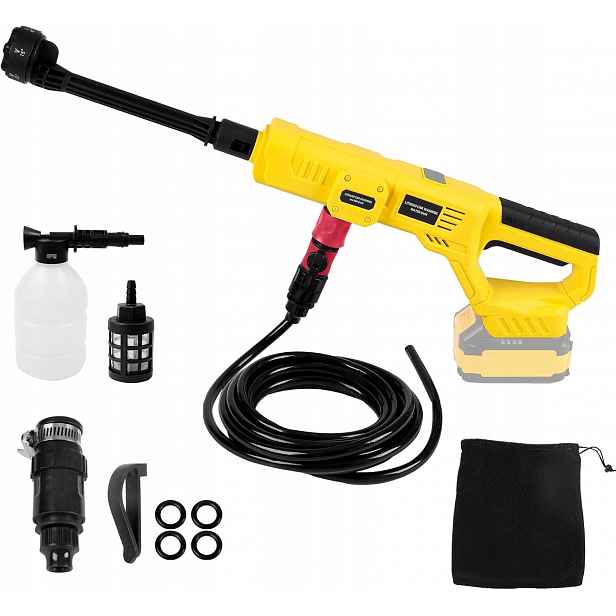 Akumulátorová Tlaková Myčka 1000 Psi Tryska 6V1