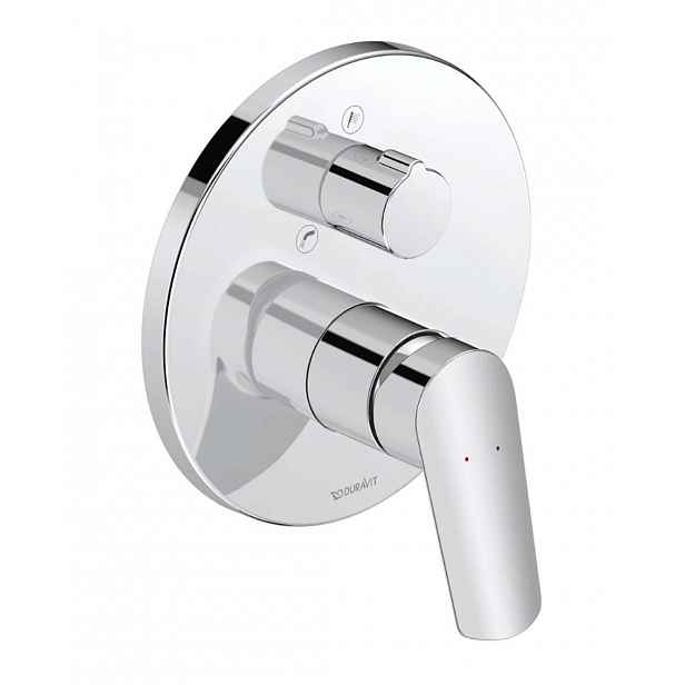Duravit Duravit No.1 - Baterie pod omítku, pro 2 spotřebiče, chrom N15210018010