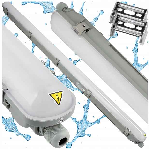 Hermetická Led lampa Philips 22W 2400lm 4000K 120 cm pro garáž IP65