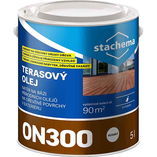 Olej terasový Stachema ON300 borovice 5 l