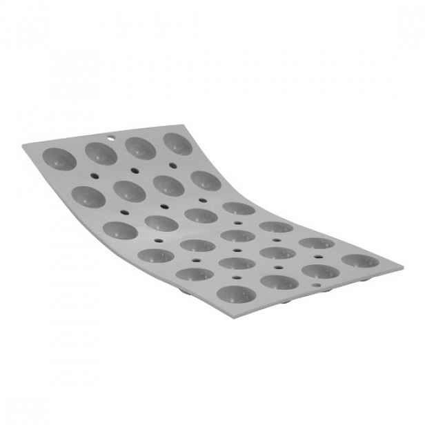 Silikonová forma na 24 sušenek, 30 x 20 cm - značka "de Buyer".