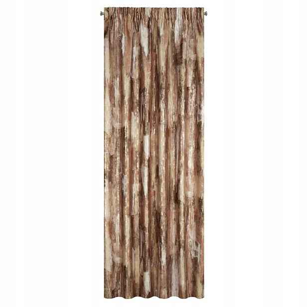 Závěs 140x270 cihlový na pásce velurový na pásce