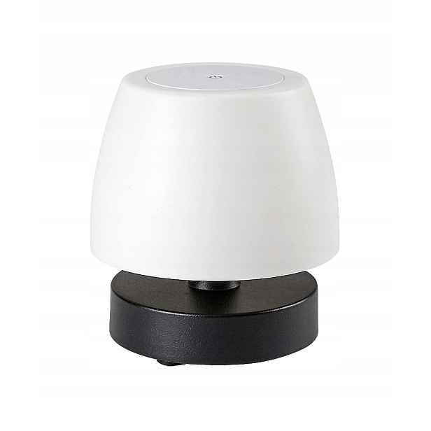 Led terasová stolní lampa 3W Odera černá 7040 Rabalux