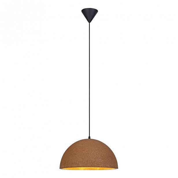 Hnědé stropní svítidlo Markslöjd Cork, délka 40 cm