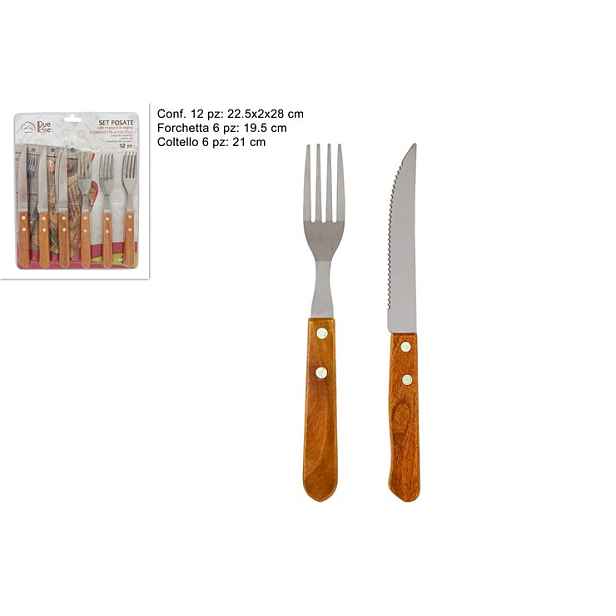 PROHOME - Sada příborů steak 12 dílů