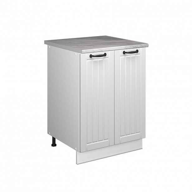 Vicco SKŘÍŇKA POD DŘEZ Fame-Line, Bílý venkovský dům/Bílá, 60 cm
