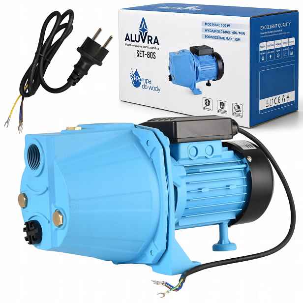 Hydroforová Pumpa SET80S 500 W Pro Zahradní Dům, Výkonná Voda 40 L/min