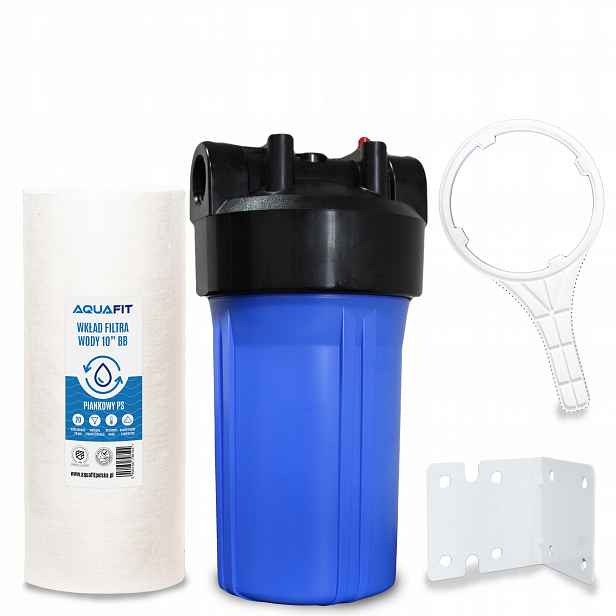 Vodní filtr narurový Big Blue 10" 1" tělo vložka Pp 20 mikronů Aquafit