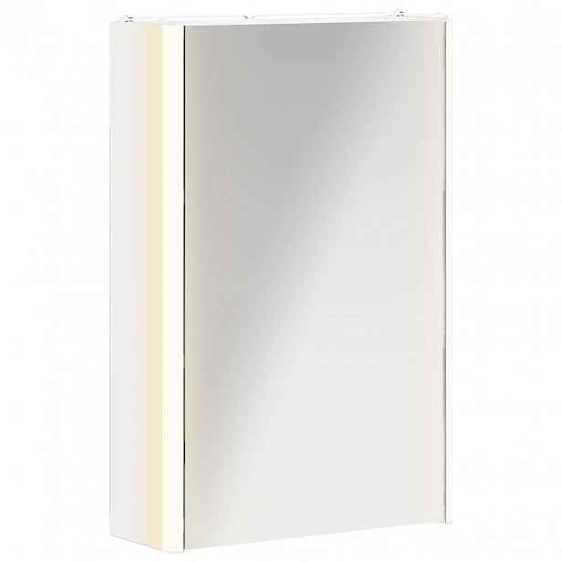 vidaXL Koupelnová zrcadlová skříň Bílá 33 x 11,5 x 50 cm