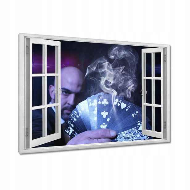 Obrazy 90x60 Karty Hra Hazard