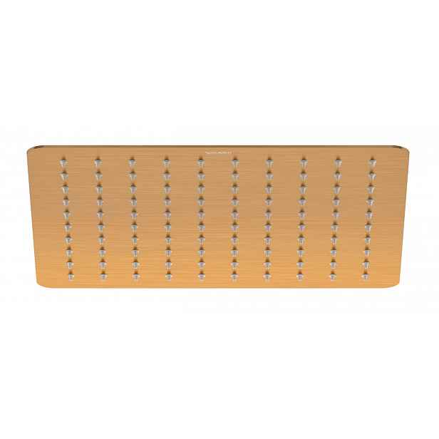 Duravit - Hlavová sprcha, 30x30 cm, kartáčovaný bronz UV0660031004