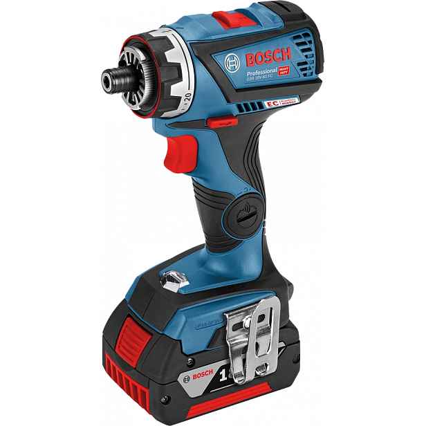 Šroubovák vrtací AKU Bosch GSR 18V-60 FC L-BOXX + nástavce